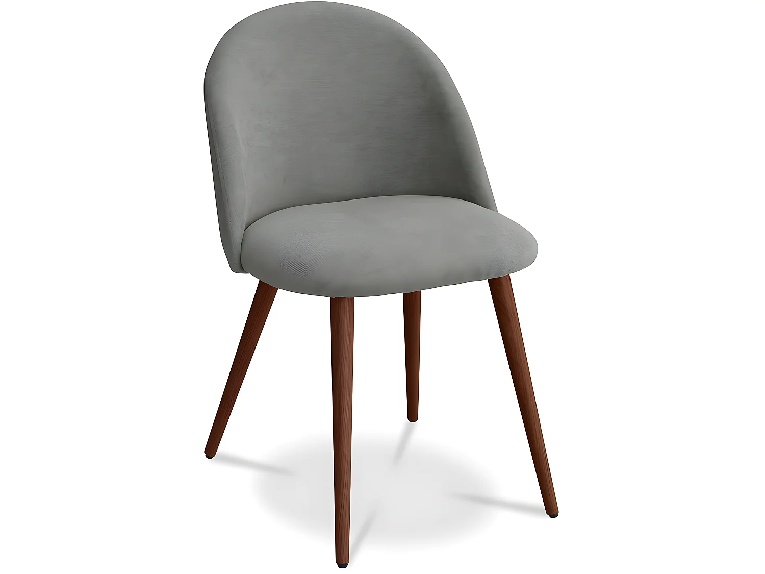 Sedia da pranzo - Rivestita in tessuto - Stile scandinavo - Evelyne