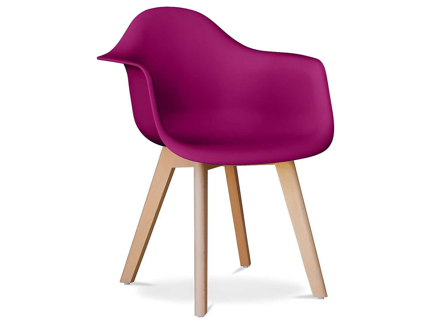 Esszimmerstuhl mit Armlehnen - Skandinavischer Stil - Dominic