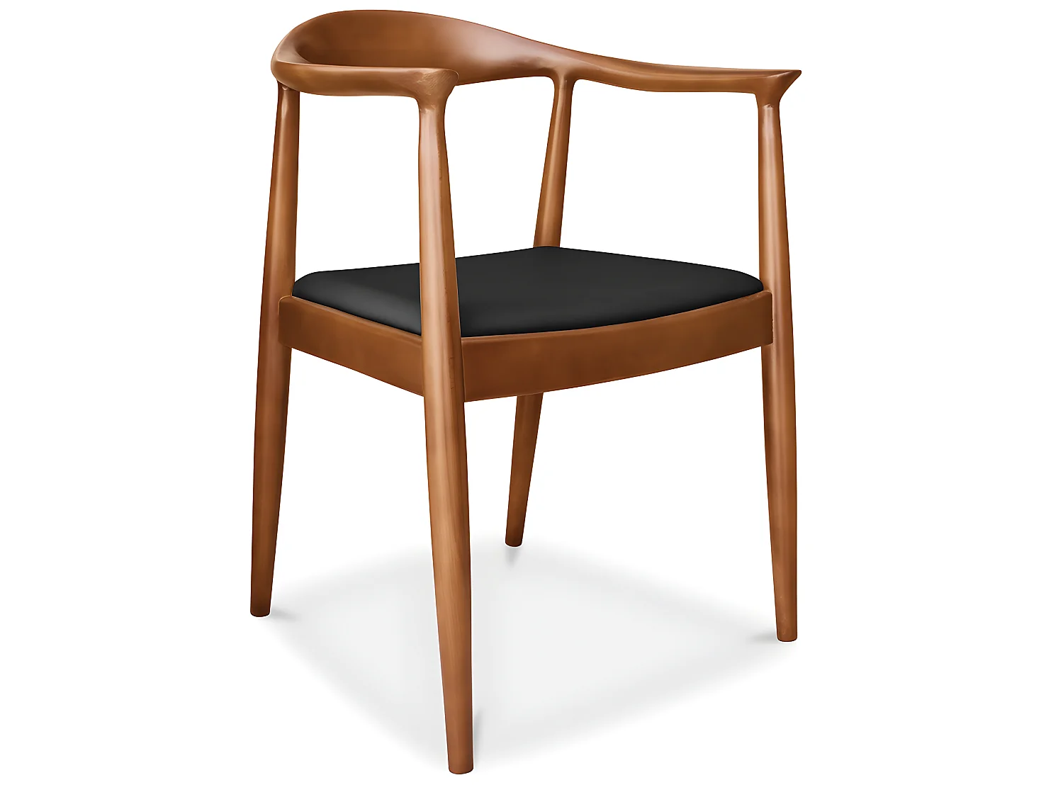 Silla de diseño escandinavo Nalan - Cuero de Imitación