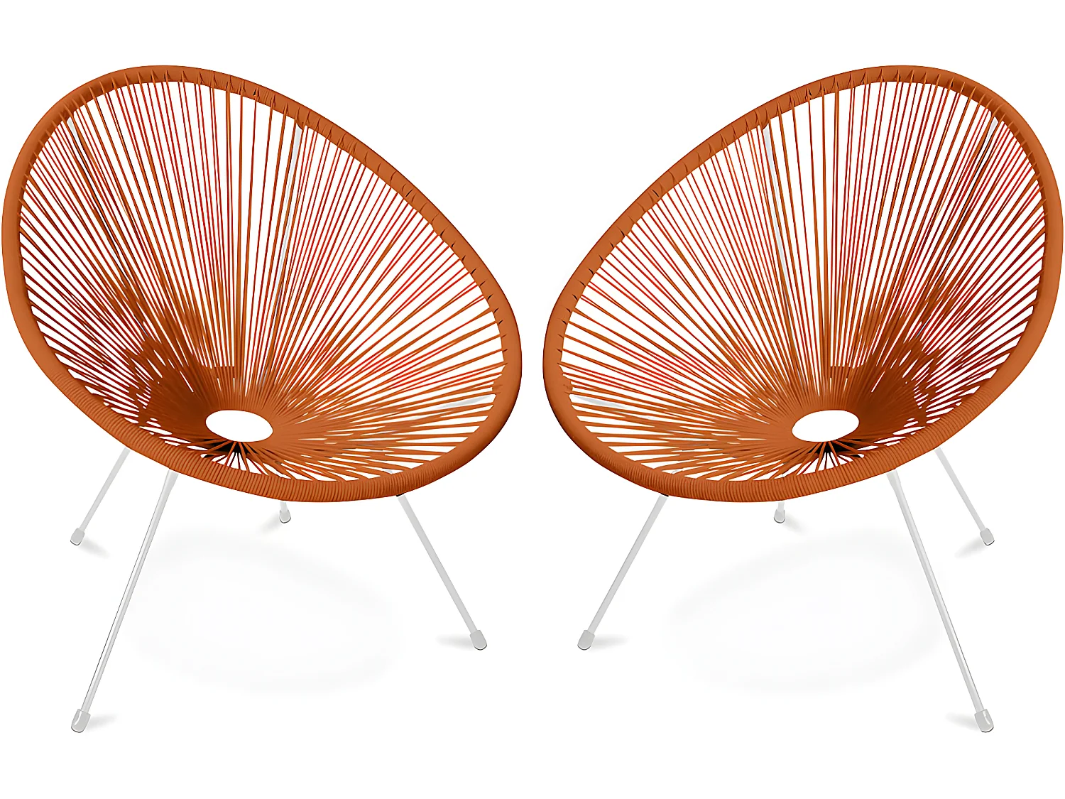 Pack Sedia Acapulco - Gambe Bianche x2 - Nuova Edizione