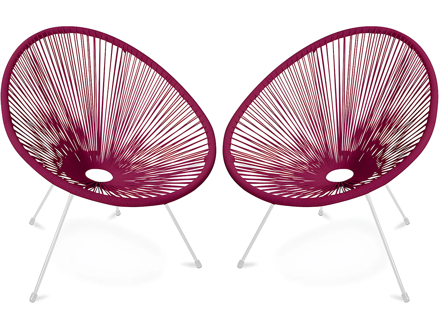 Pack Sedia Acapulco - Gambe Bianche x2 - Nuova Edizione