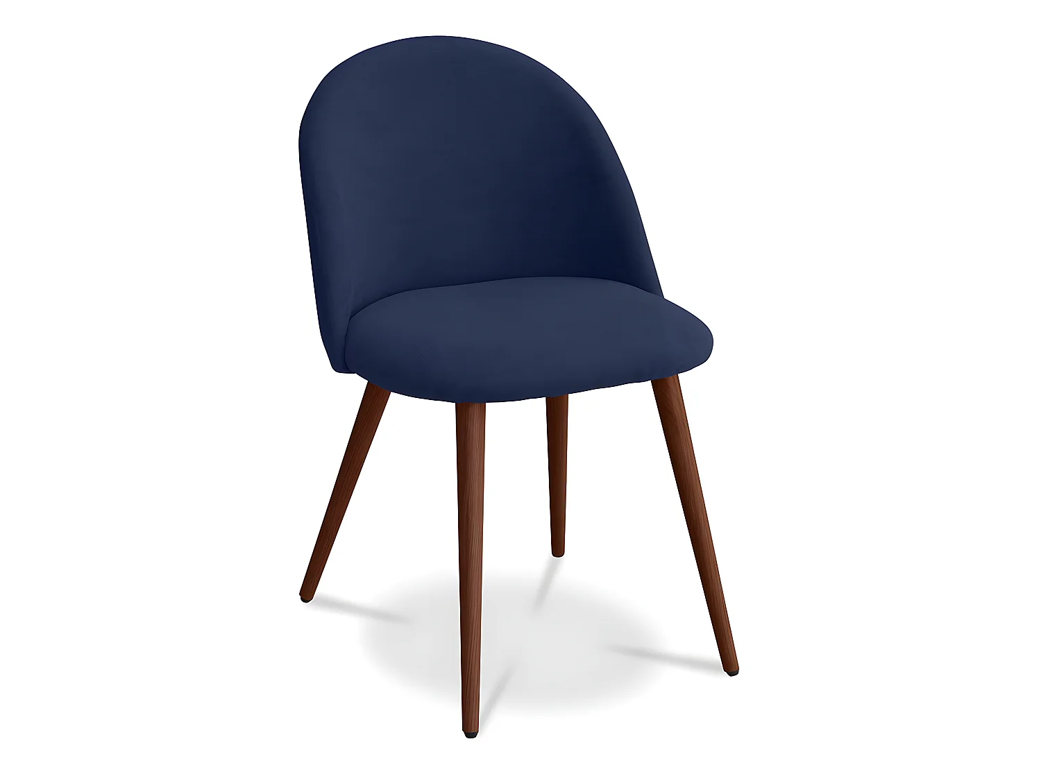 Sedia da pranzo - Rivestita in tessuto - Stile scandinavo - Evelyne