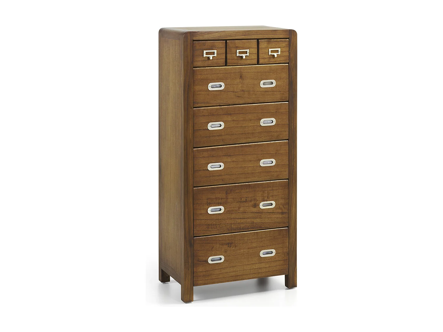FLASH -Commode en bois marron H 130 cm 