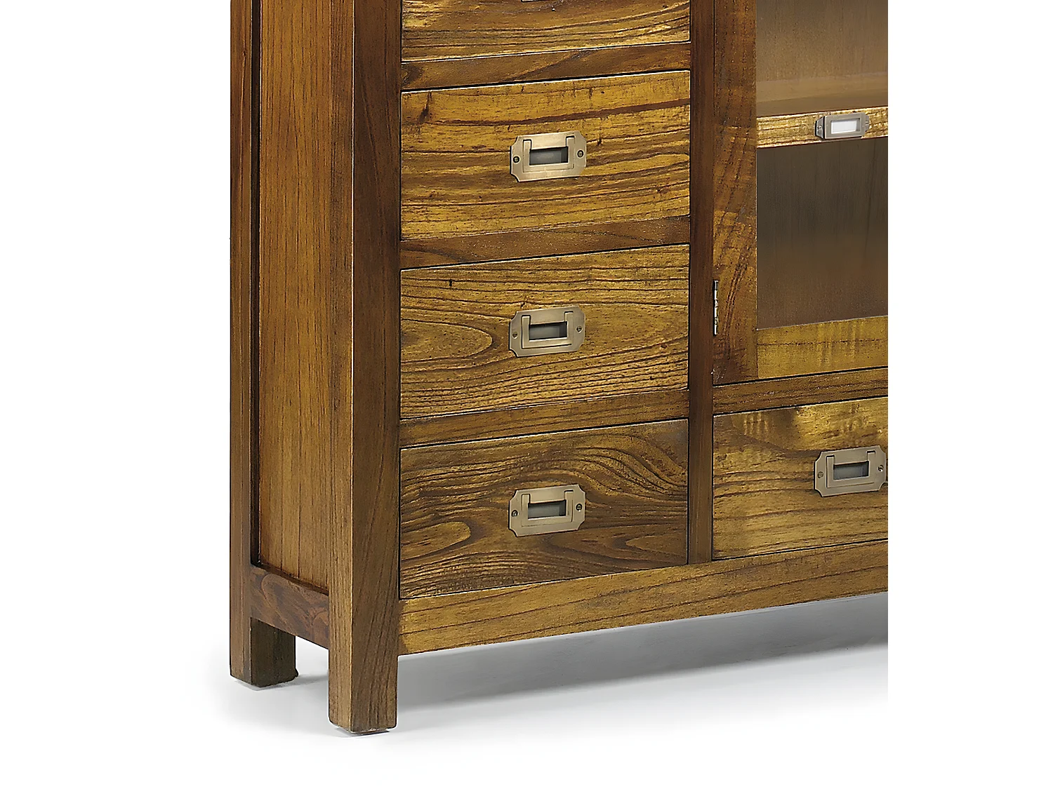 STAR - Console en bois marron L 107 cm