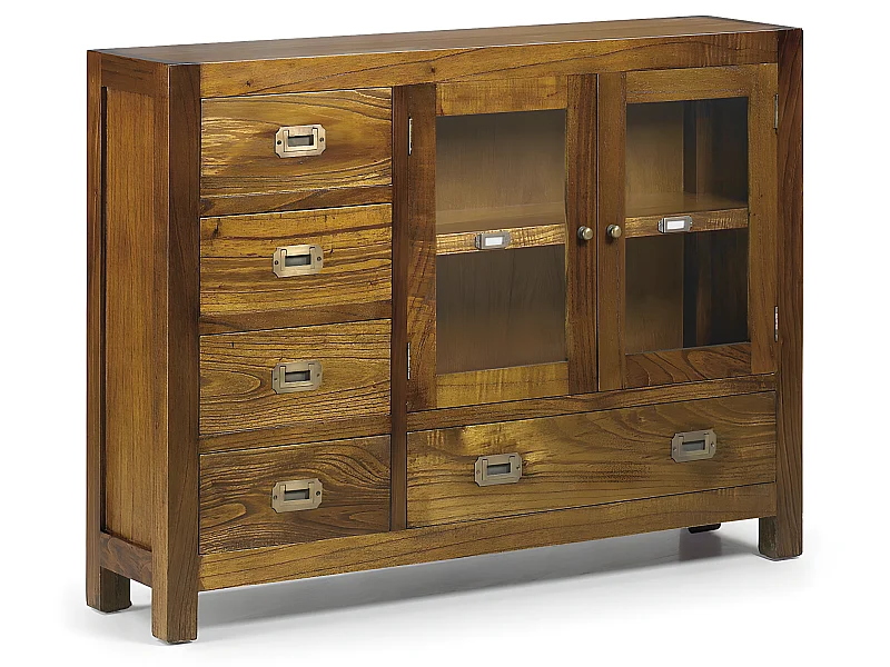 STAR - Console en bois marron L 107 cm