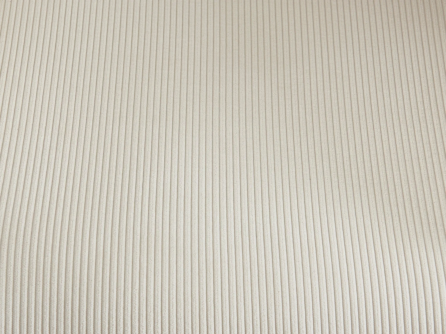 Zestaw 2 stołków barowych ze sztruksu i czarnego metalu - Regulowana wysokość - Kremowy - ZINEA