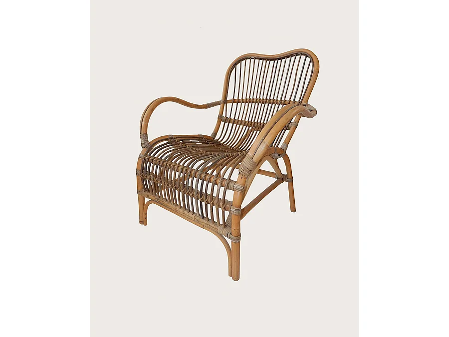 Casa - Fauteuil en rotin naturel