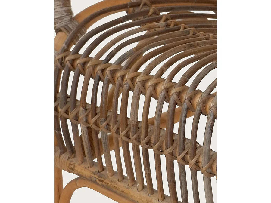 Casa - Fauteuil en rotin naturel