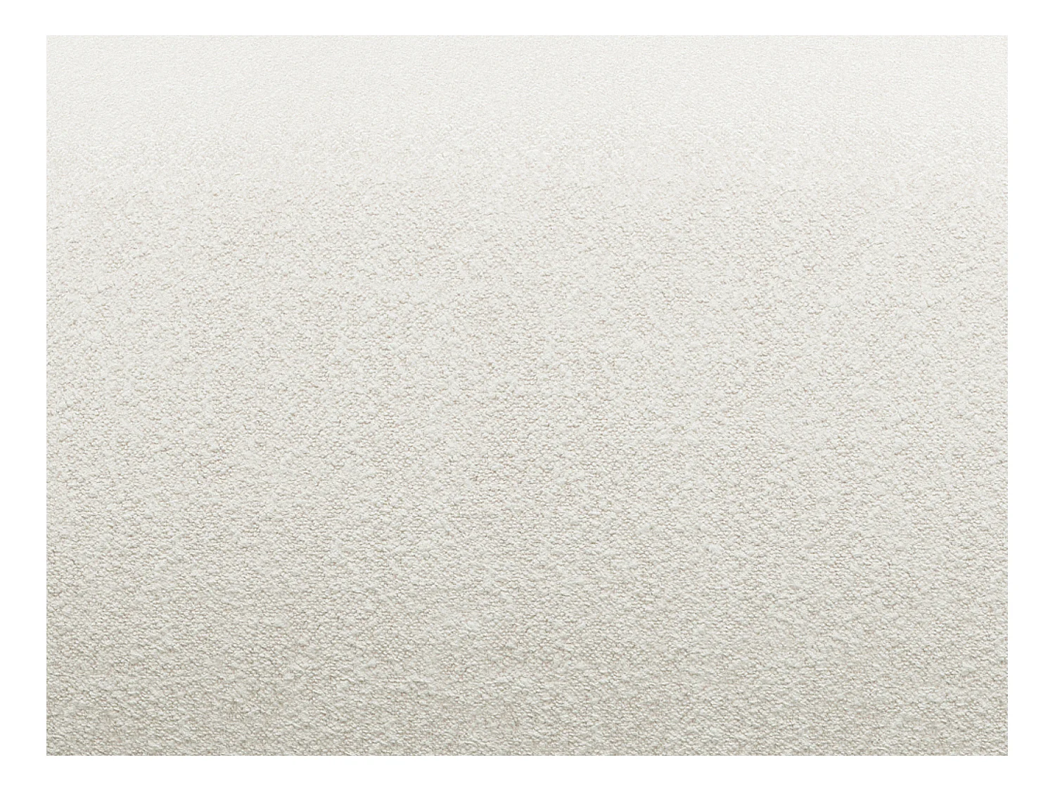 Sillón de tela rizada blanco POGNI de Maison Céphy