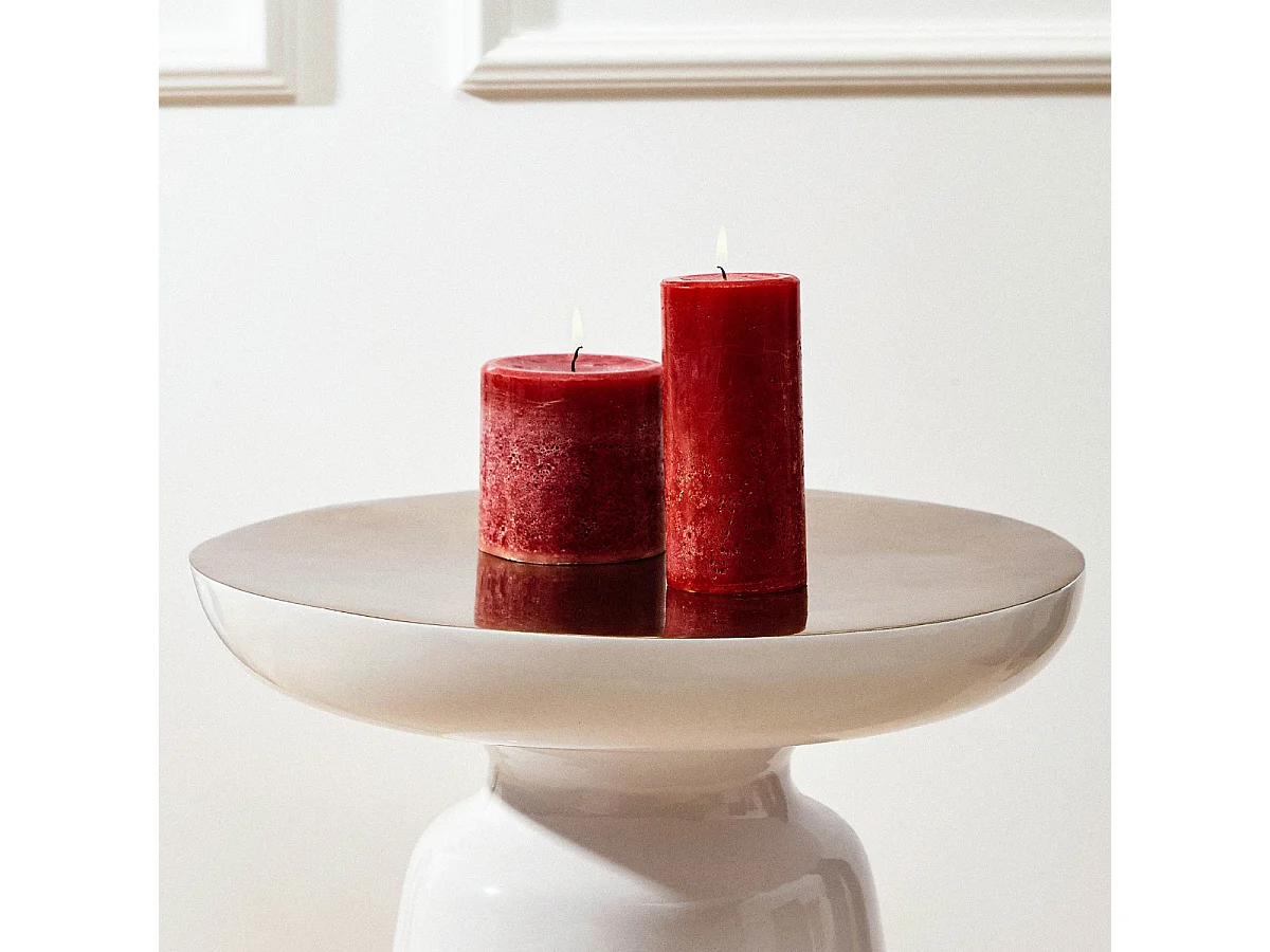 Bougie Antik L - Taupe