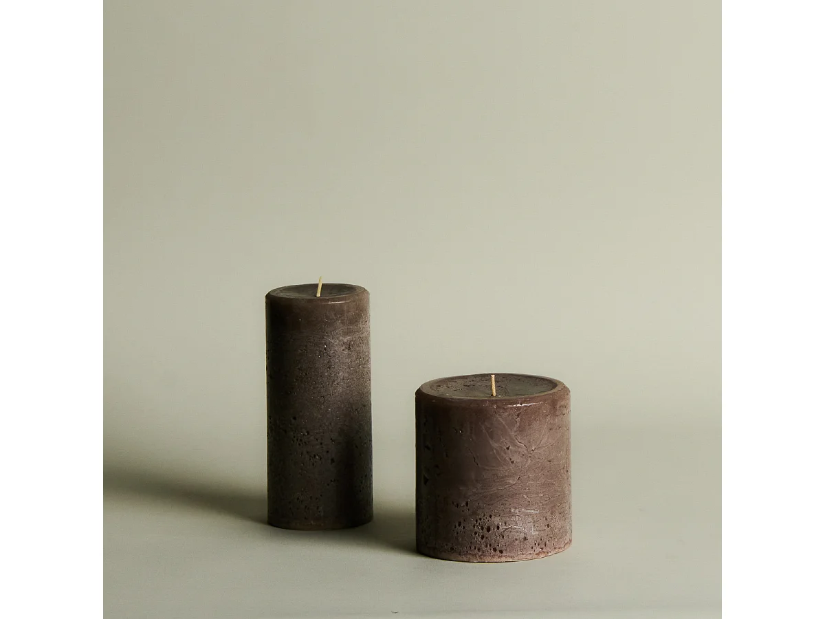 Bougie Antik L - Gris