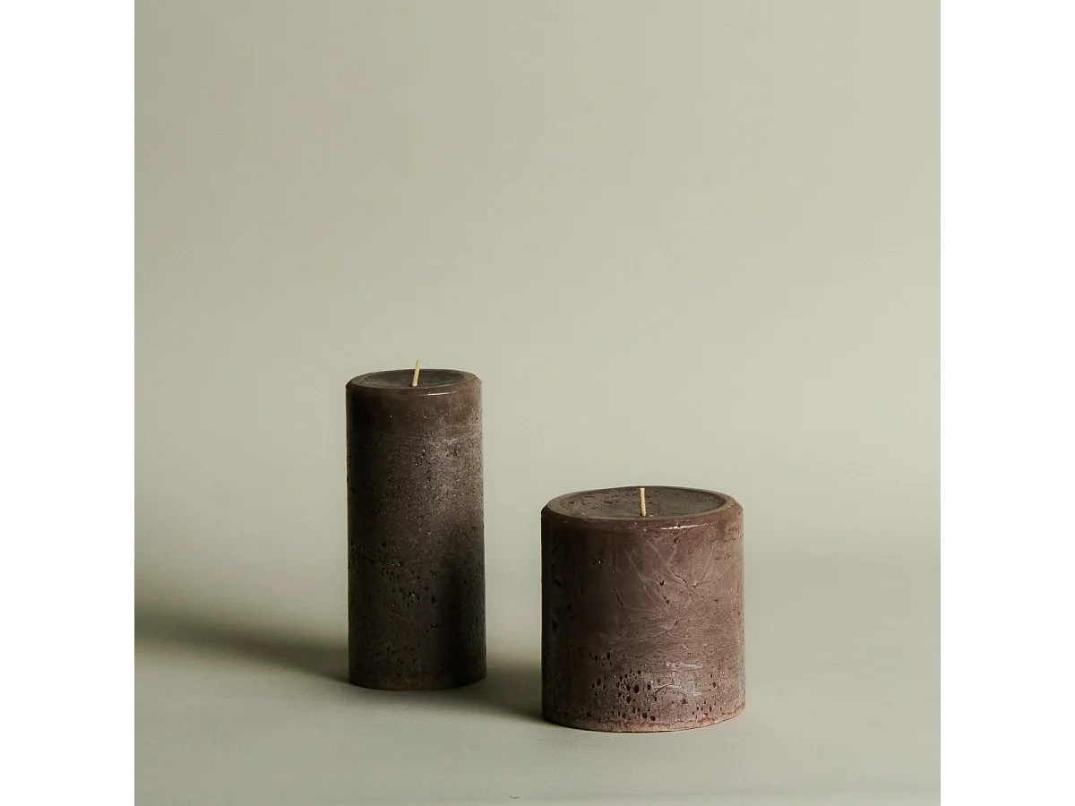 Bougie Antik L - Gris