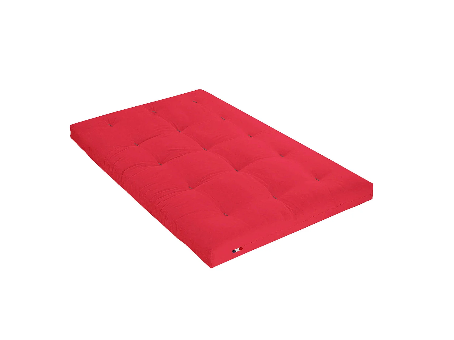 Matelas futon coeur en mousse à mémoire de forme, rouge 160x200