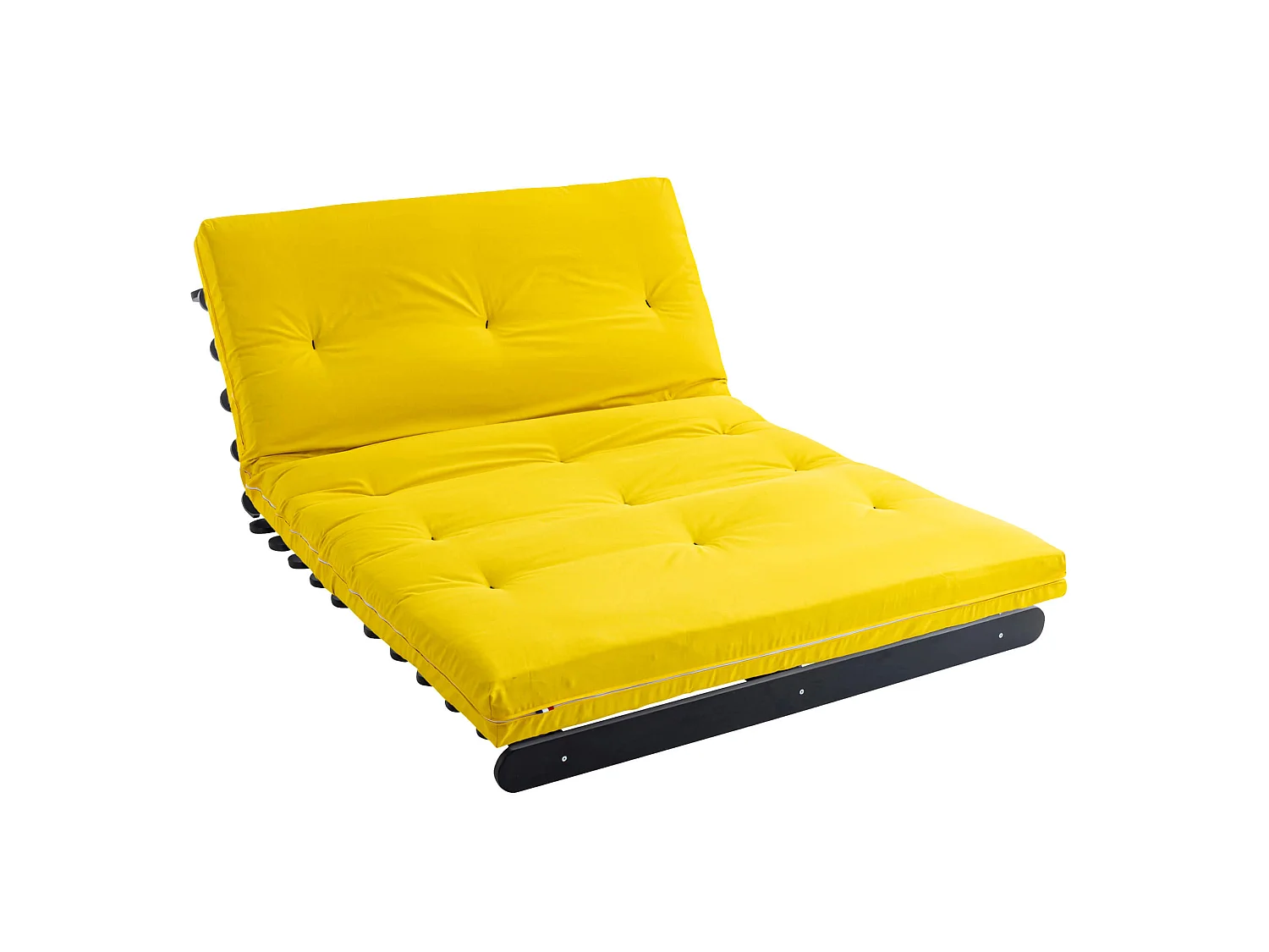 Matelas futon ocre coeur en latex 160x200