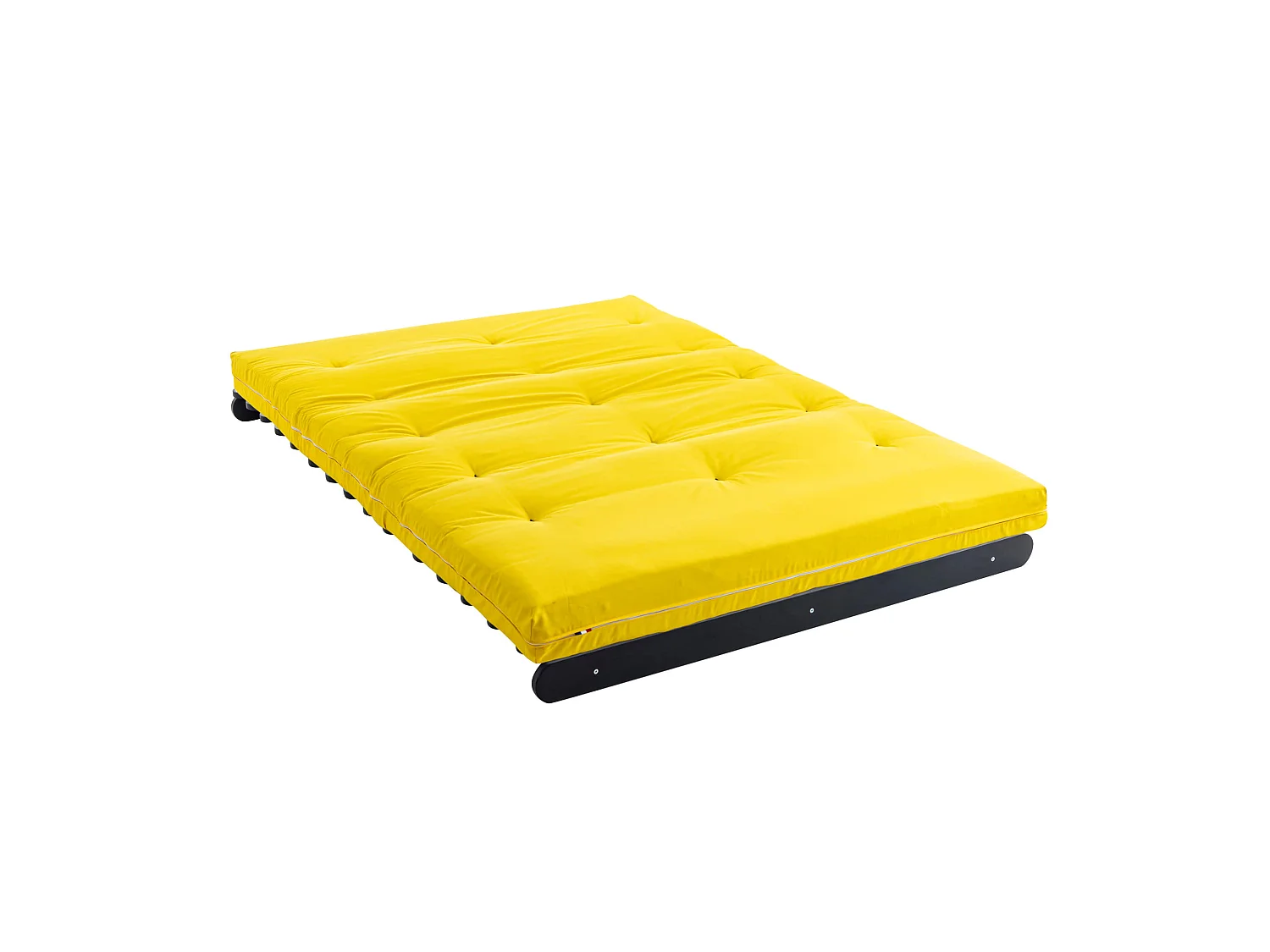 Matelas futon ocre coeur en latex 140x200