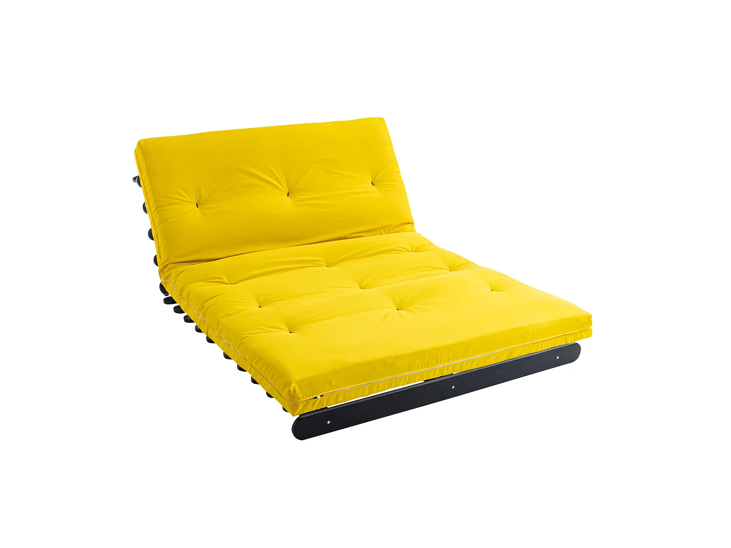 Matelas futon ocre coeur en latex 140x200