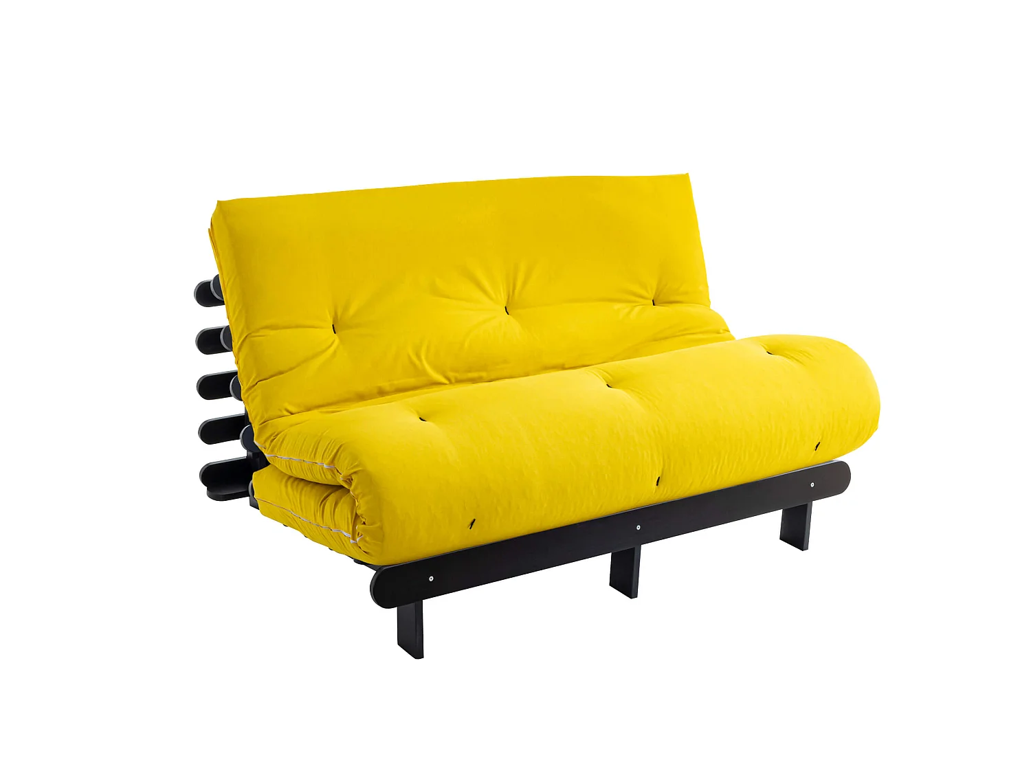 Matelas futon ocre coeur en latex 90x200