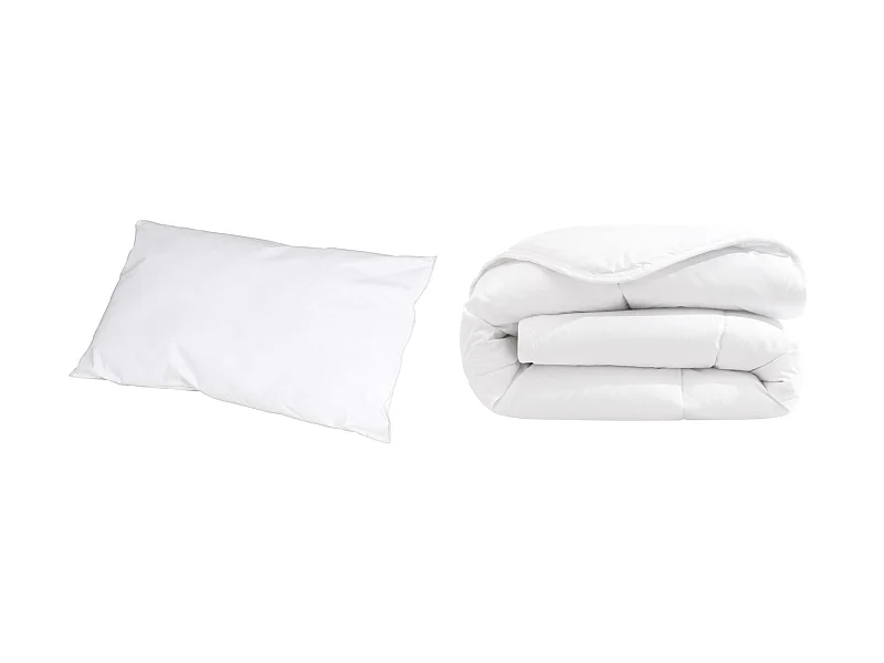 Pack couette et oreiller bébé coton bio Someo