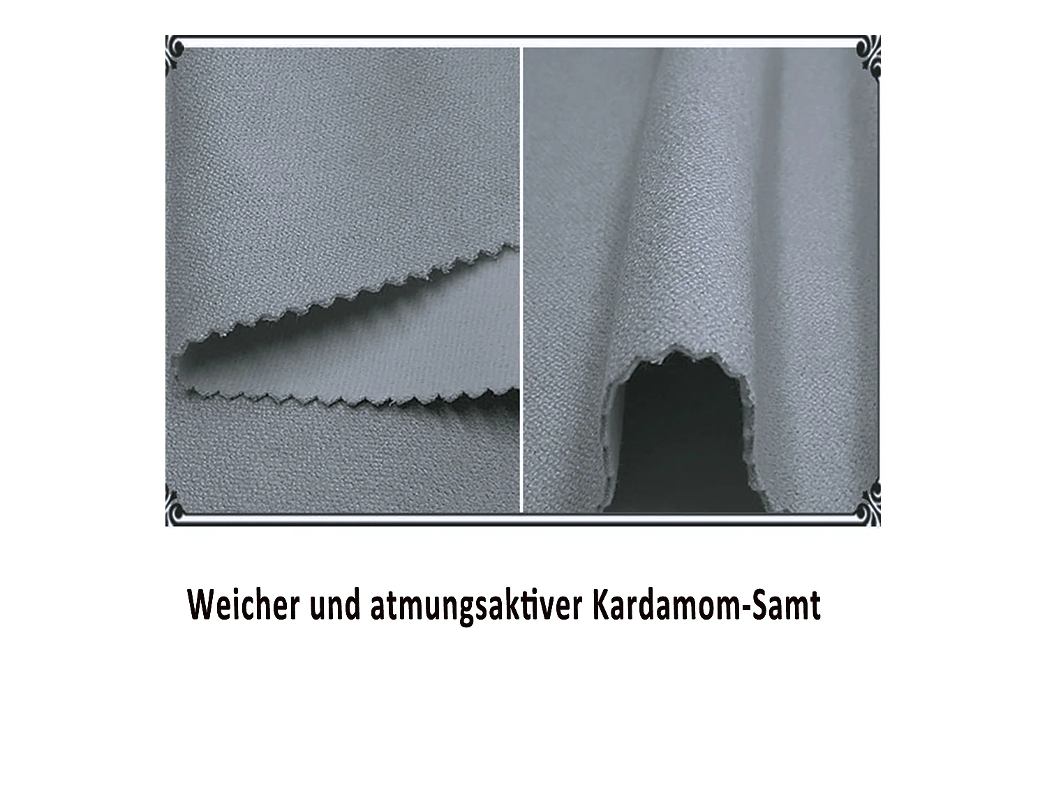 Doppelbett 160 x 200 cm, Erwachsenenbett, Kopfteil mit Ablage und USB-Anschluss, gepolstert mit Samt, Lattenrost, grau