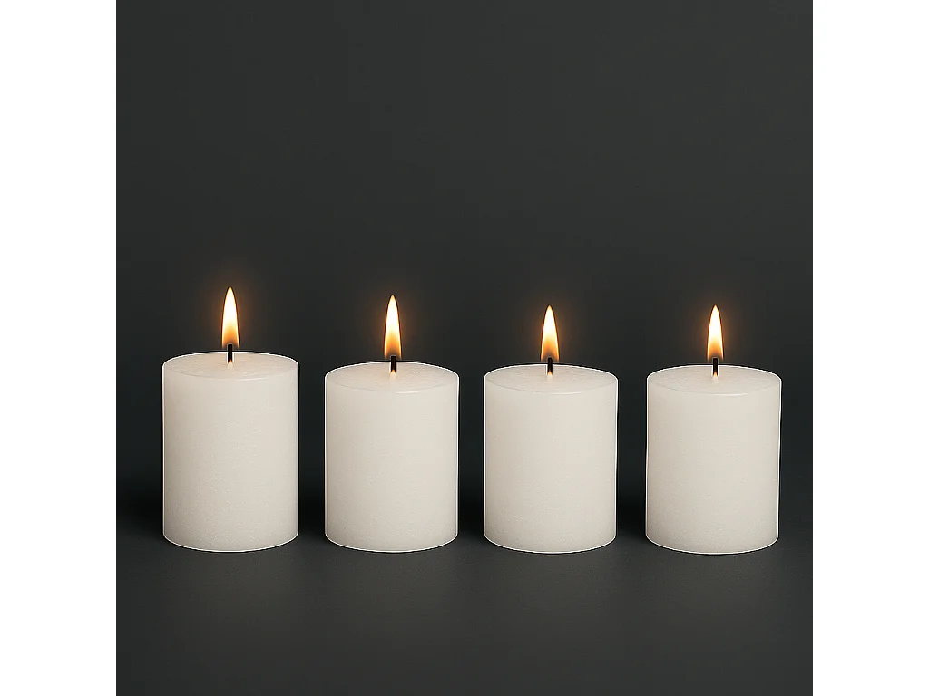 Coffret 4 Bougies Antik Xs - Mauve