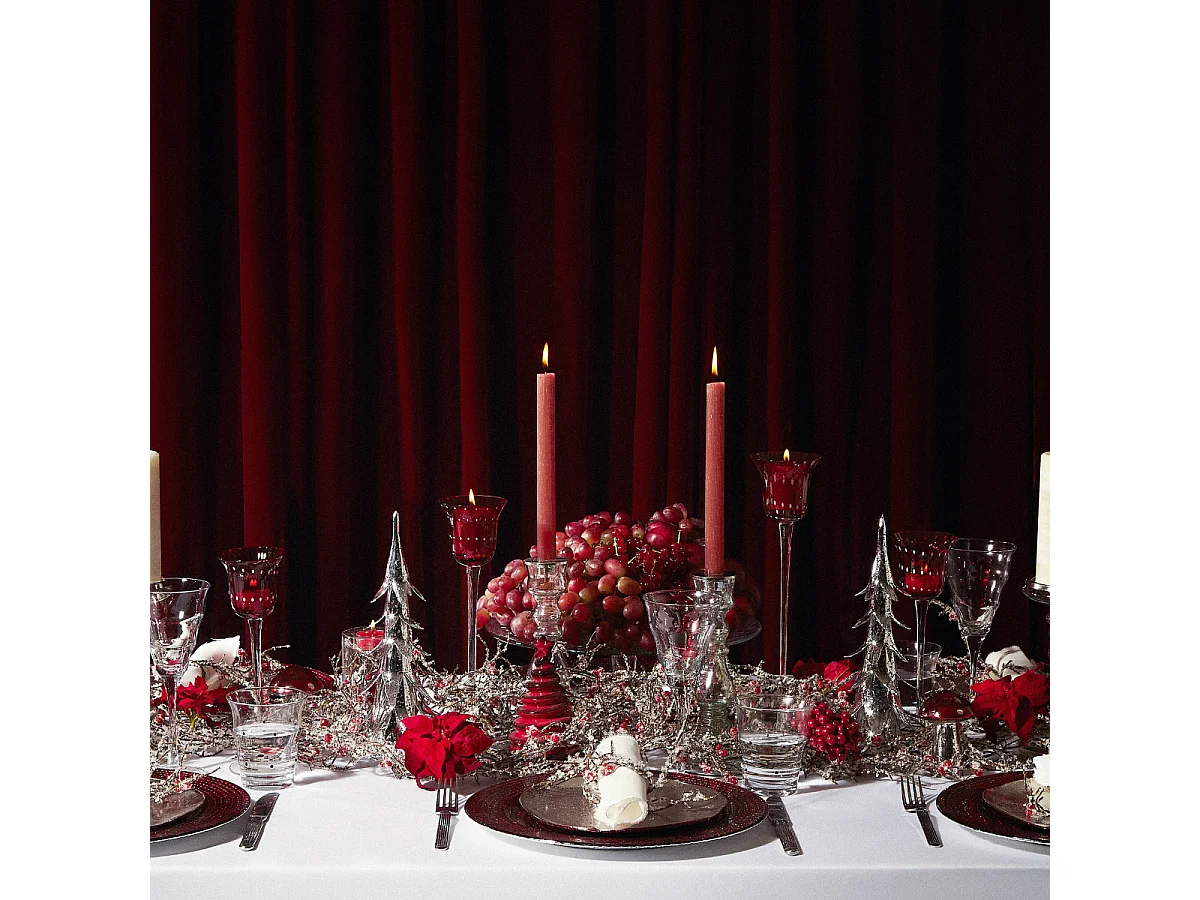 Coffret 4 Bougies Antik Xs - Rouge