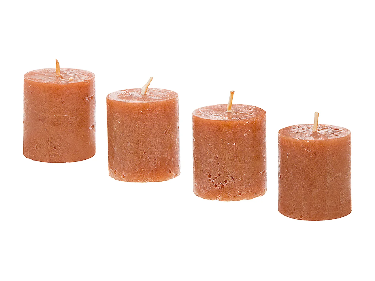 Coffret 4 Bougies Antik Xs - Rouge