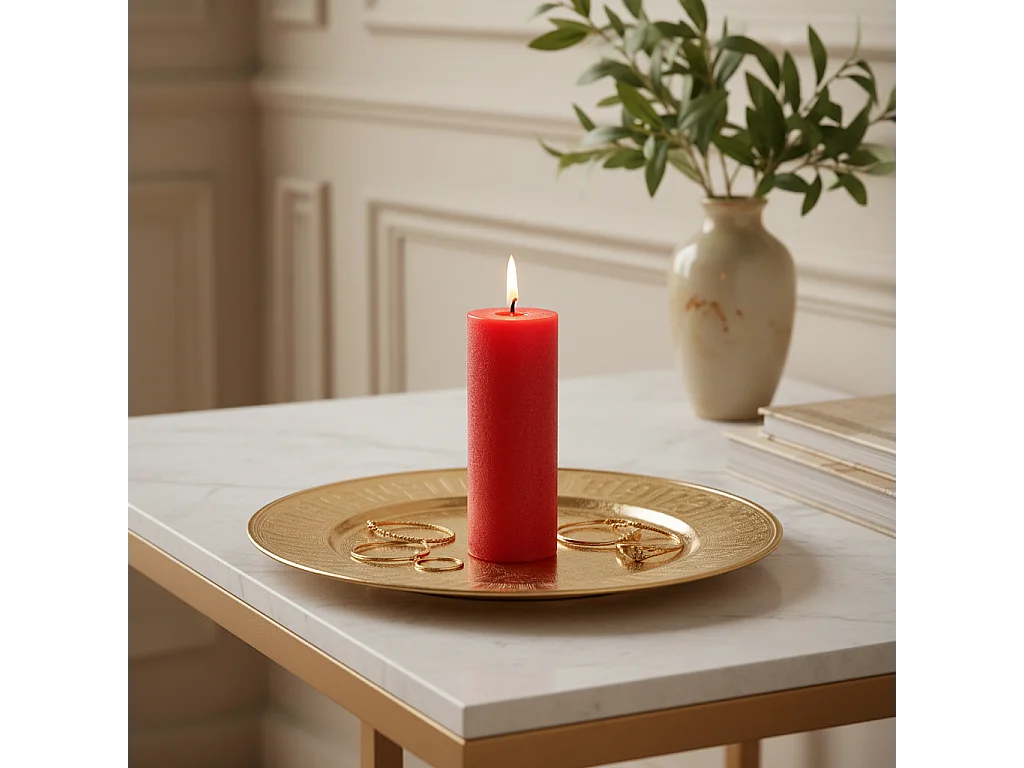 Bougie Antik Xl - Rouge foncé