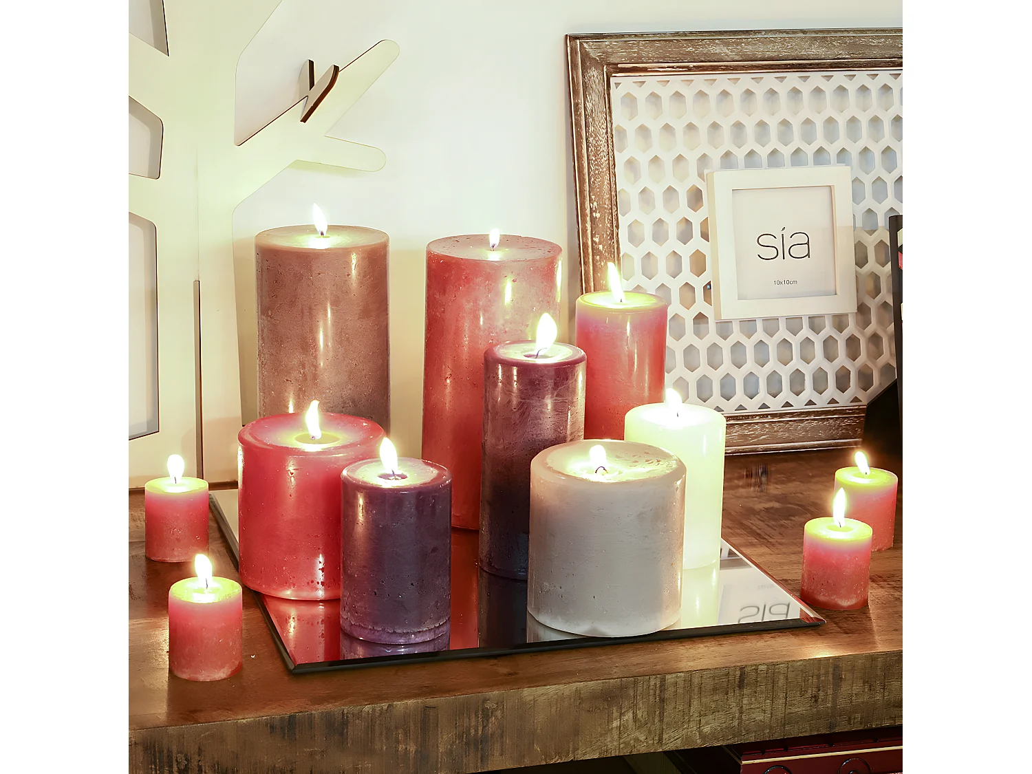 Coffret 4 Bougies Antik Xs