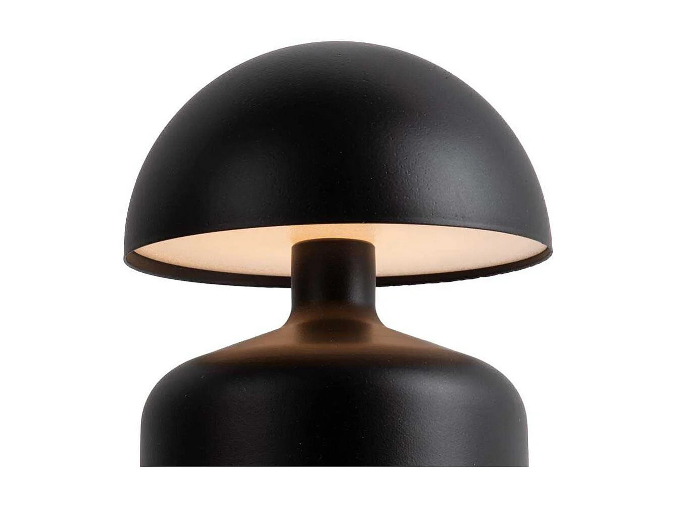 Lampe de table LED Impetu H15cm Noir  Present Time