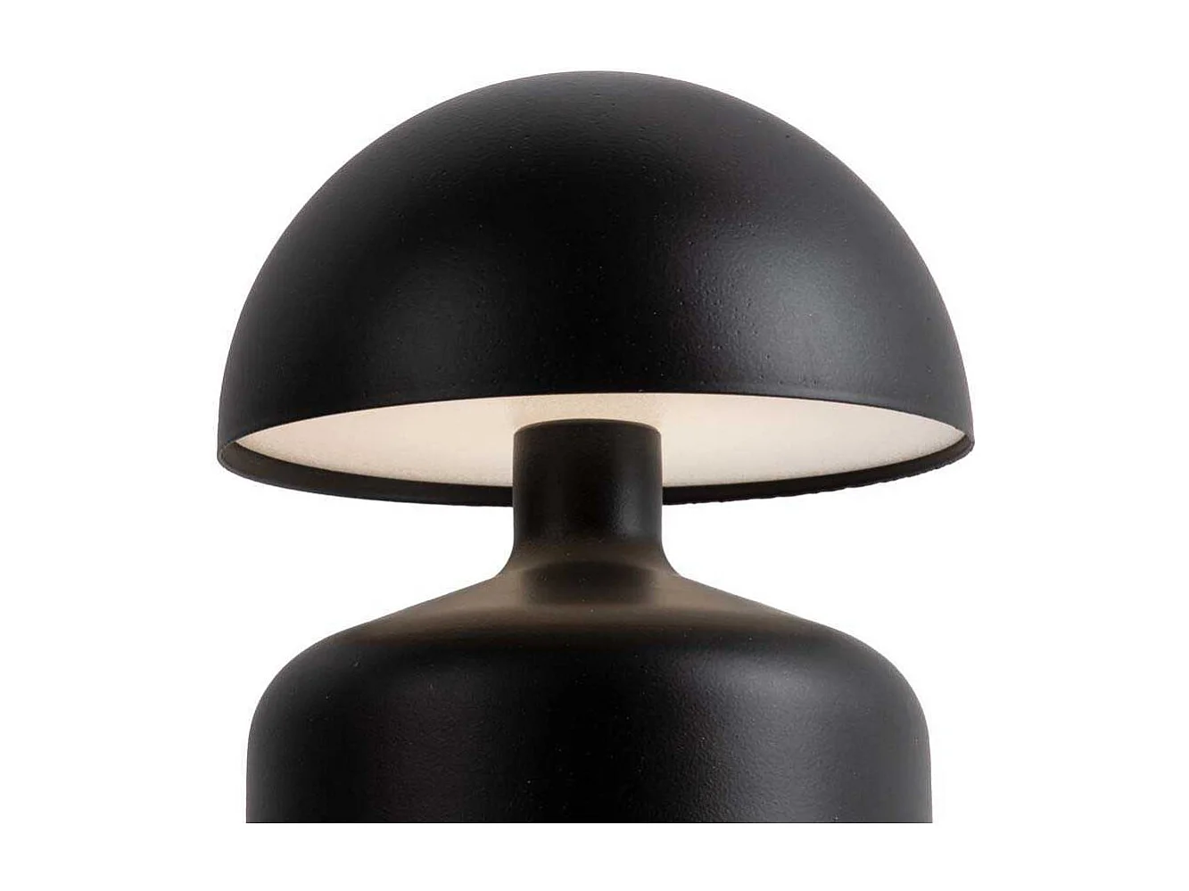 Lampe de table LED Impetu H15cm Noir  Present Time