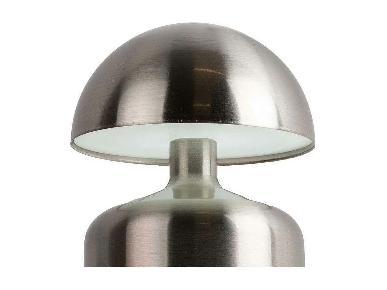 Lampe de table LED Impetu H15cm Argenté  Present Time