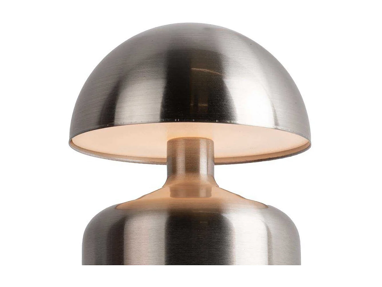 Lampe de table LED Impetu H15cm Argenté  Present Time