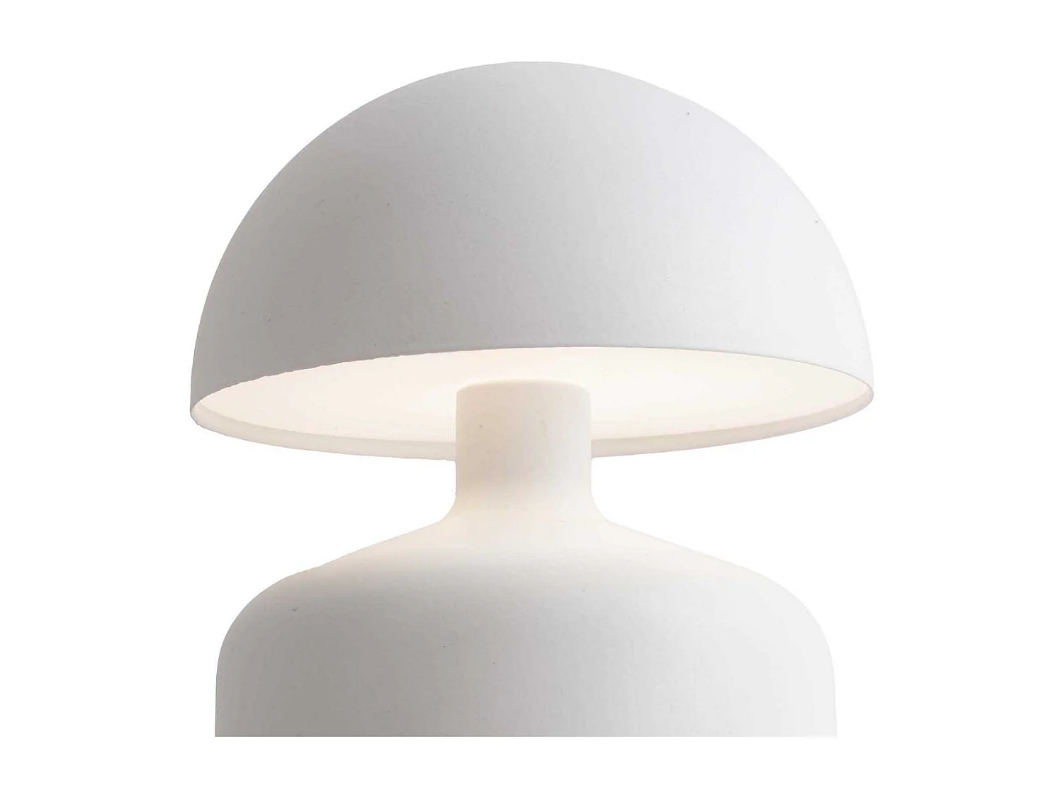 Lampe de table LED Impetu H15cm Blanc  Present Time