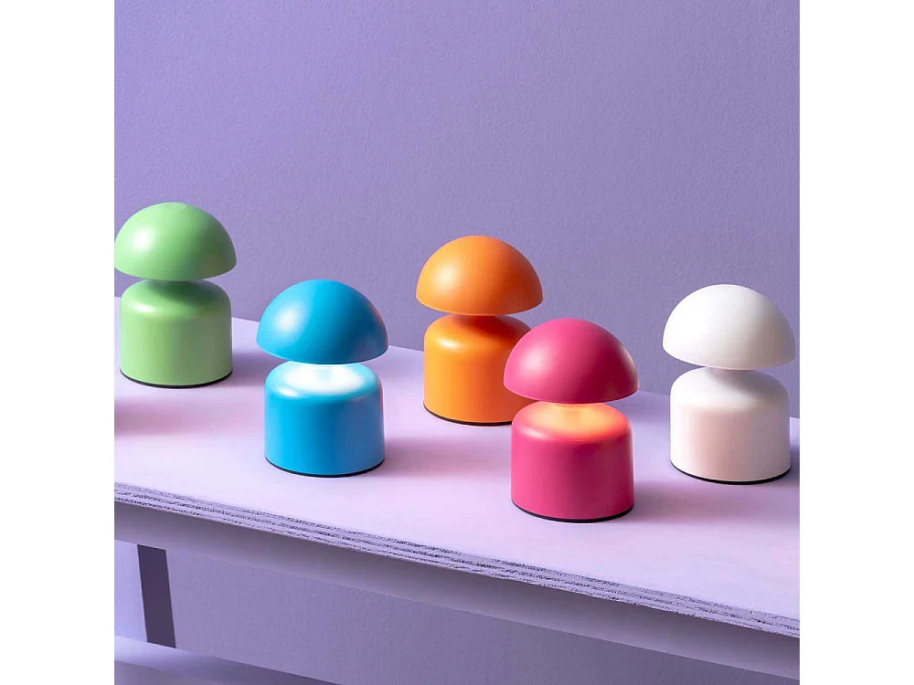 Lampe de table LED Impetu H15cm Blanc  Present Time