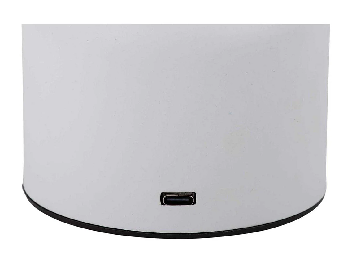 Lampe de table LED Impetu H15cm Blanc  Present Time