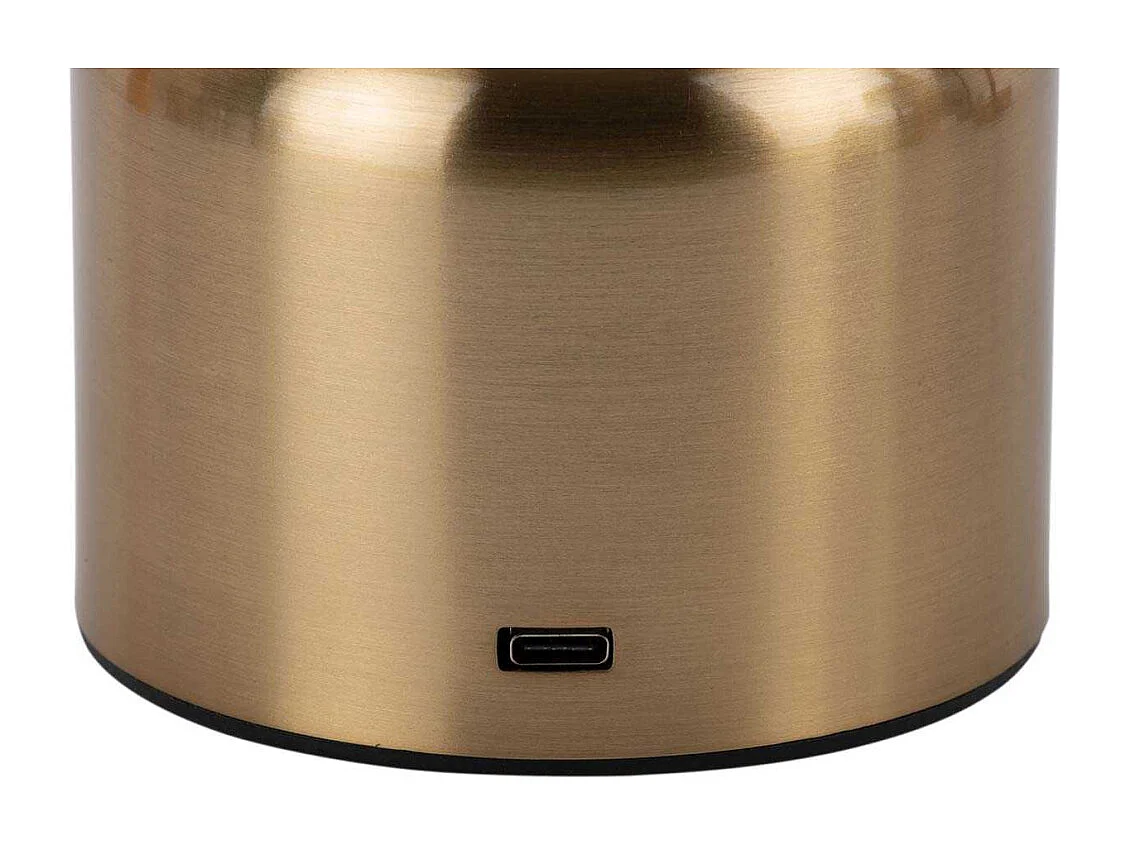 Lampe de table LED Impetu H15cm Doré  Present Time