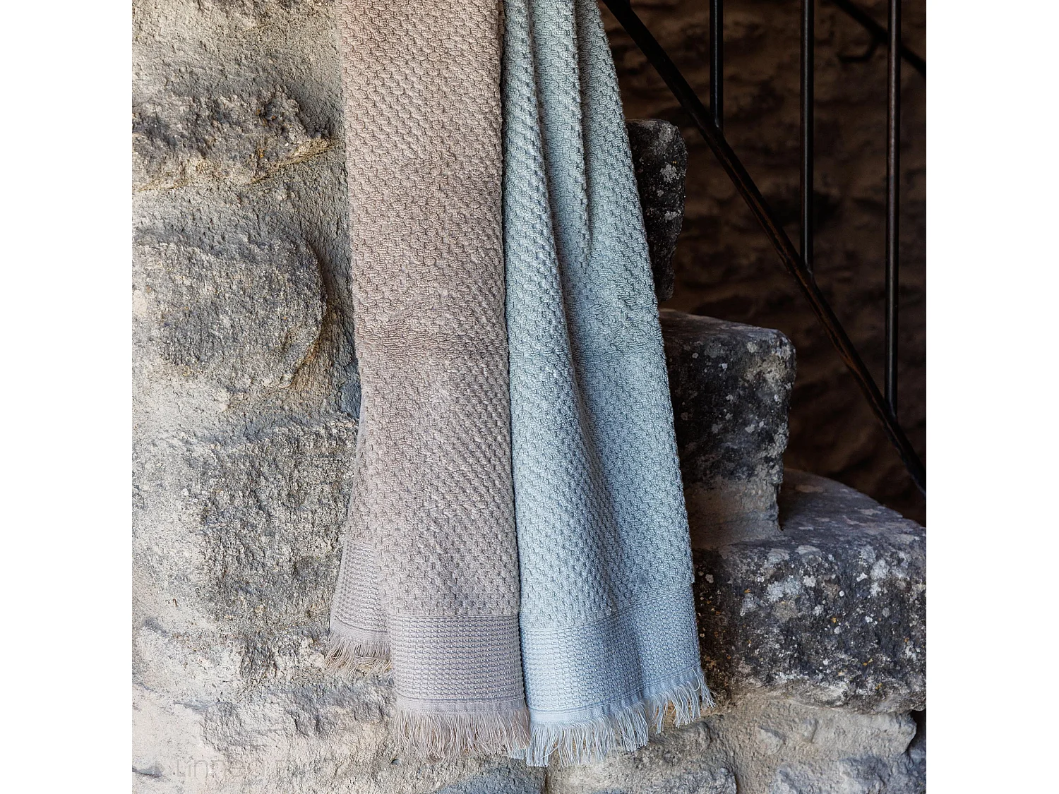 Serviette de toilette 50x90 cm TETHYS micro-coton Chanvre