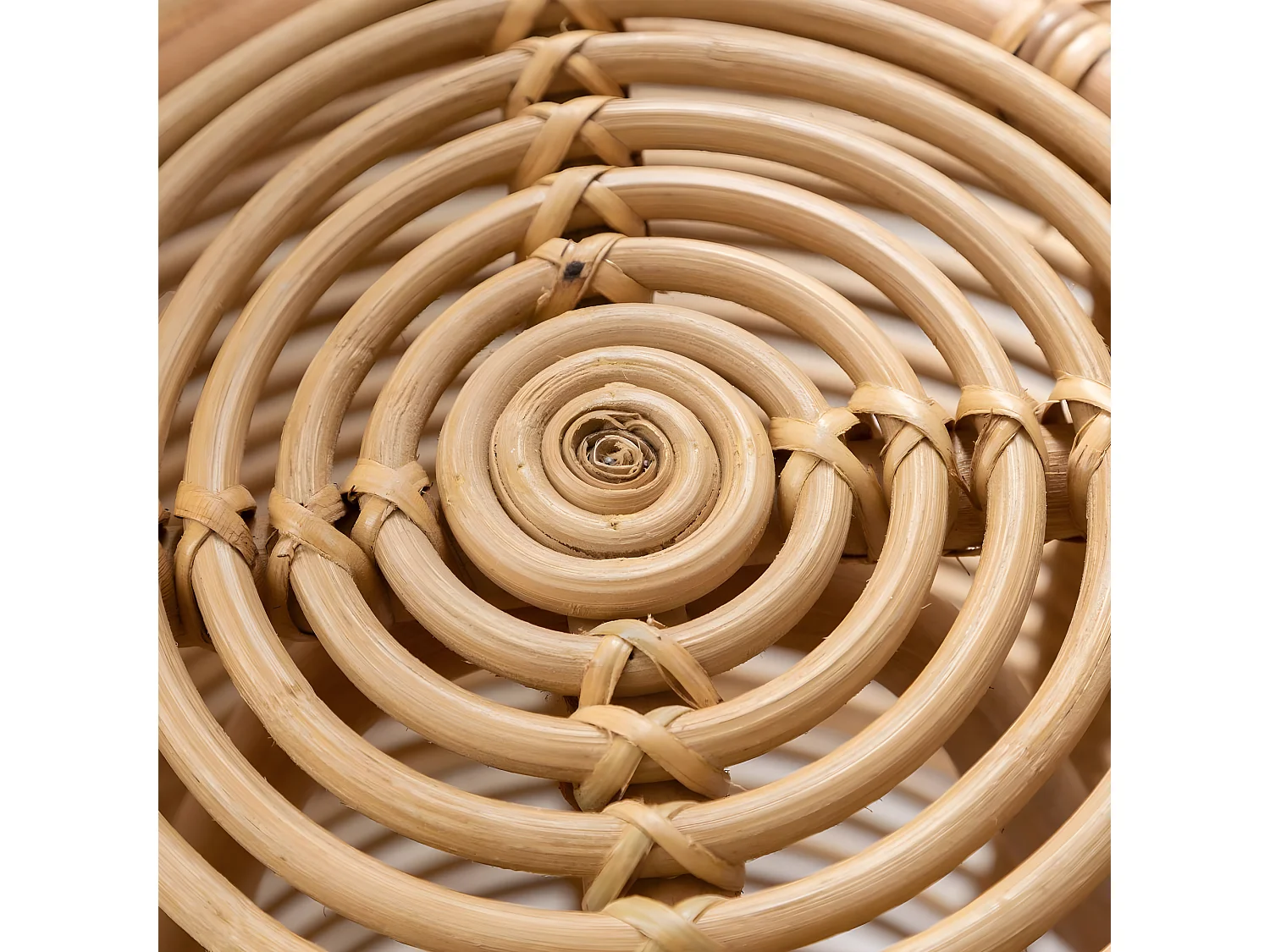 Bout de canapé en rotin Rattan