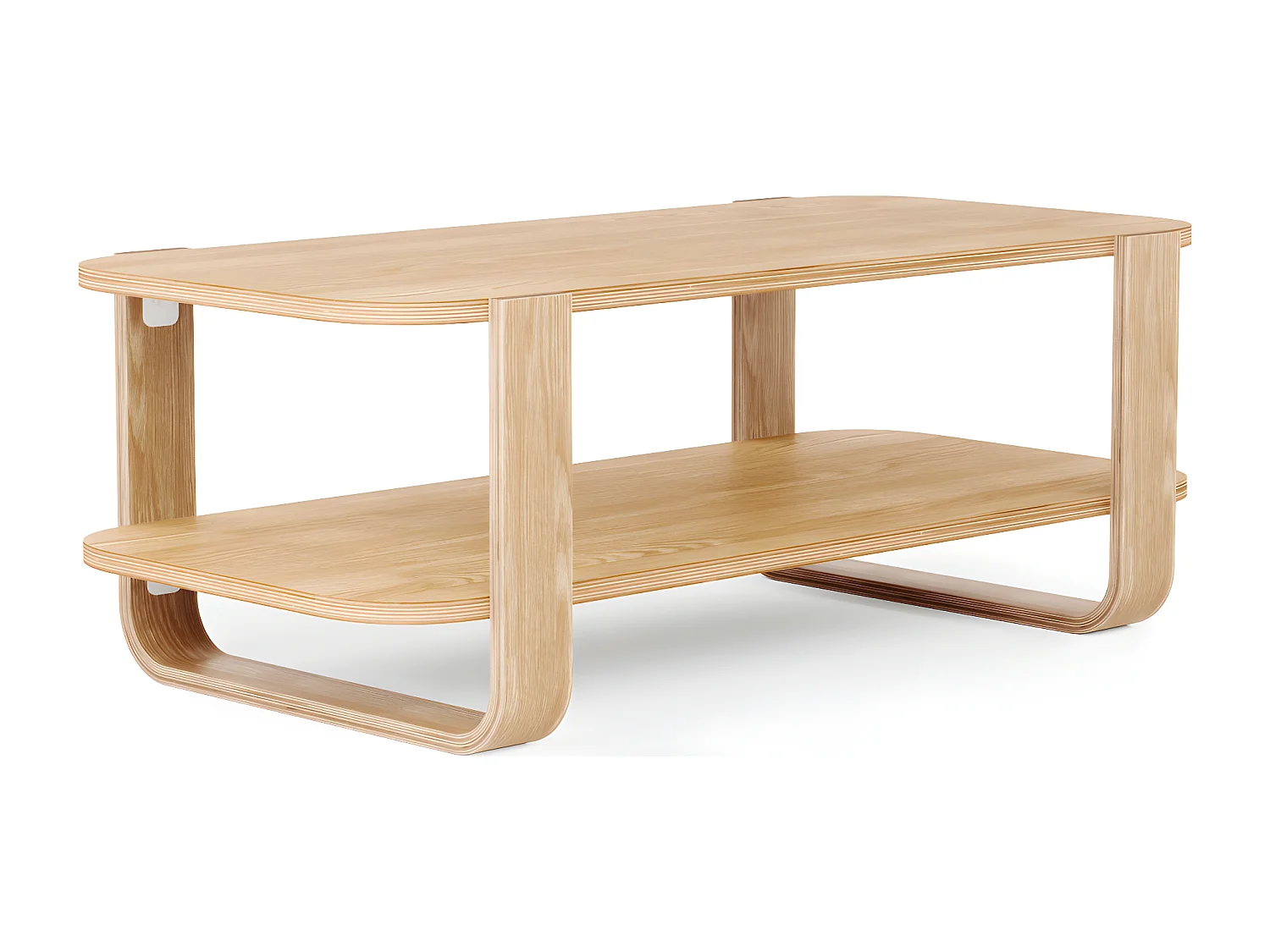 Table basse en bois d'eucalyptus Bellwood