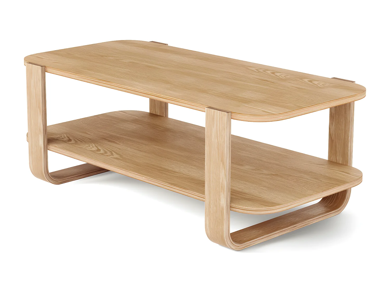 Table basse en bois d'eucalyptus Bellwood