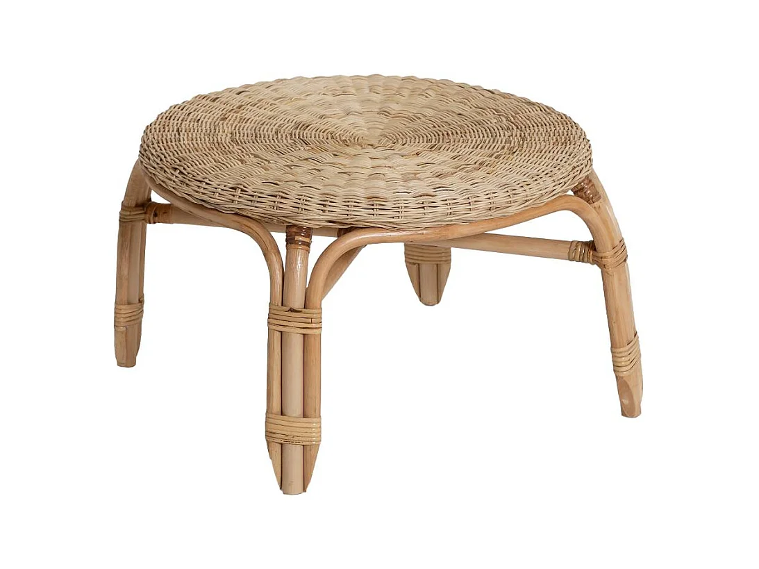 Table basse en rotin Nohan
