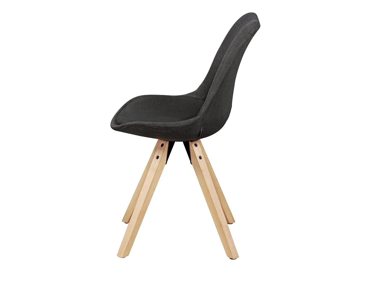 2er Set Esszimmerstühle Retro Stuhl Küchenstühle Stoff Stühle