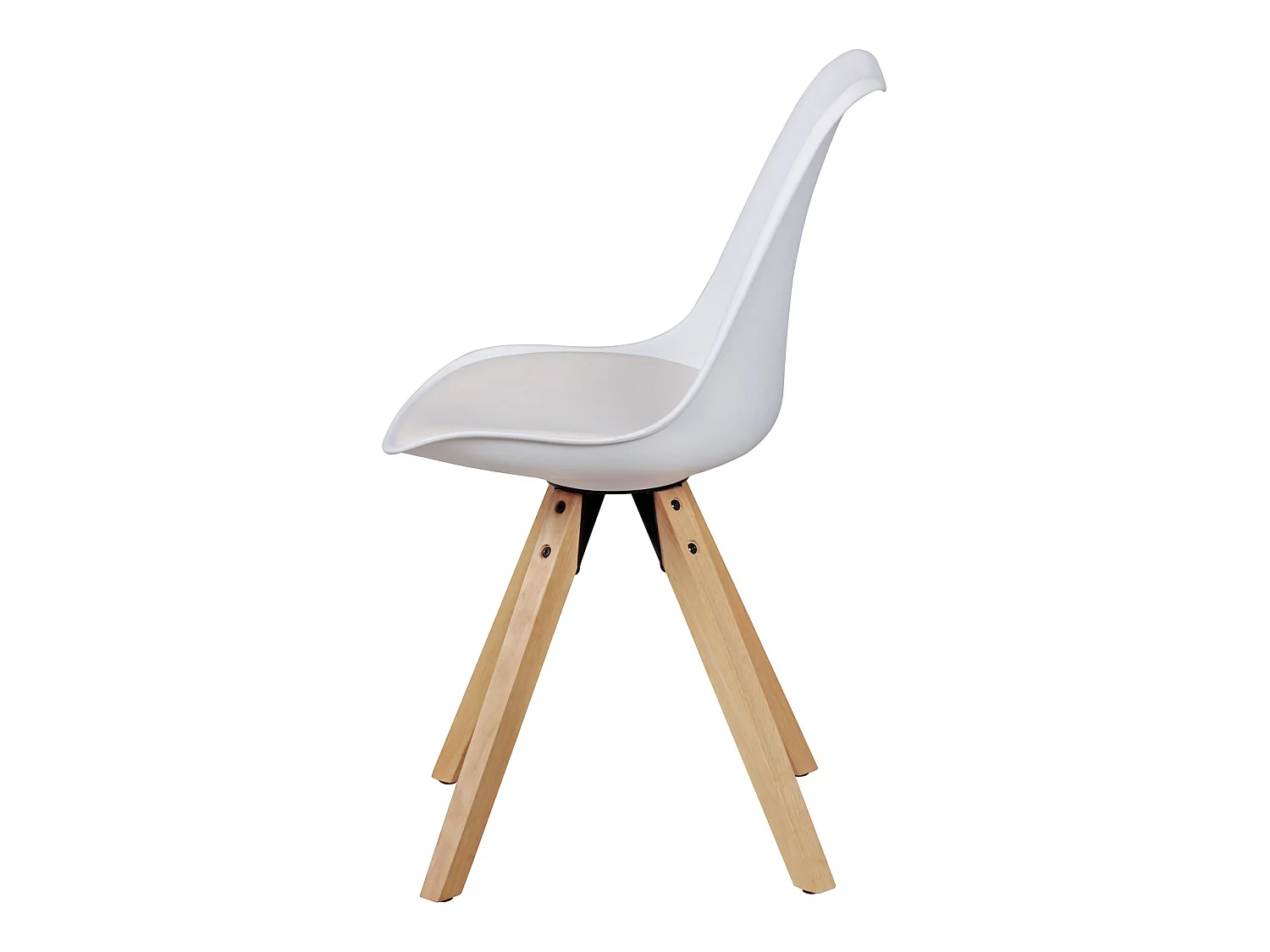 2er Set Retro Esszimmerstuhl Kunstleder Essstuhl Küchenstuhl Rückenlehne