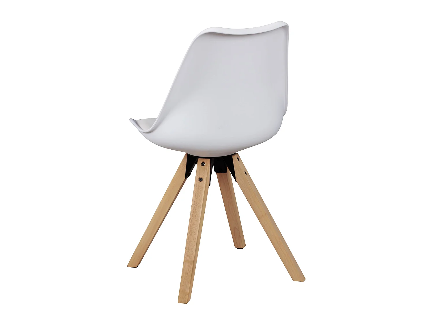 2er Set Retro Esszimmerstuhl Kunstleder Essstuhl Küchenstuhl Rückenlehne