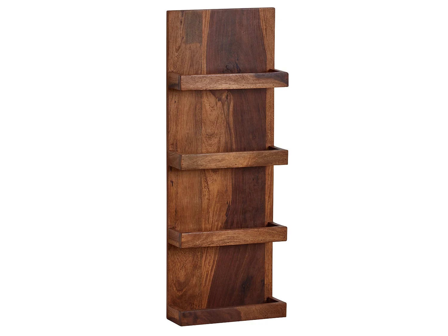 Wandregal  Hängeregal Holz Massiv 30x80x10 cm Regal Schweberegal Groß
