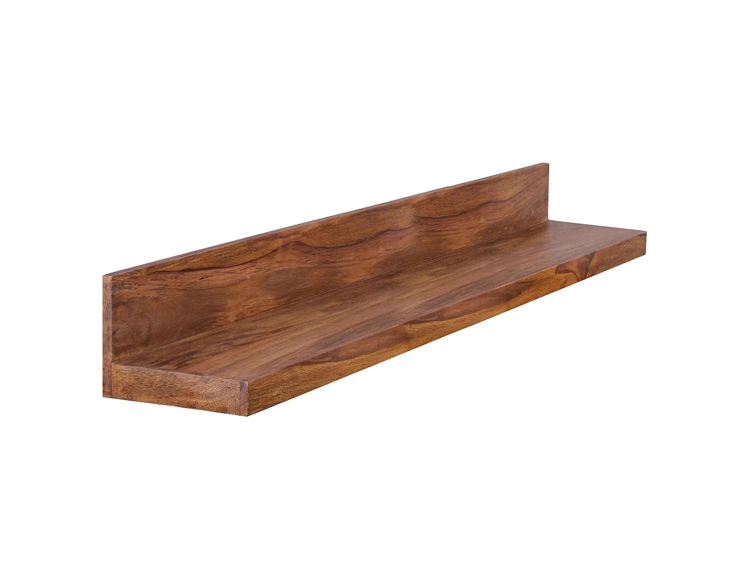 Étagère murale Sheesham Bois Massif Étagère en bois Étagère à livres