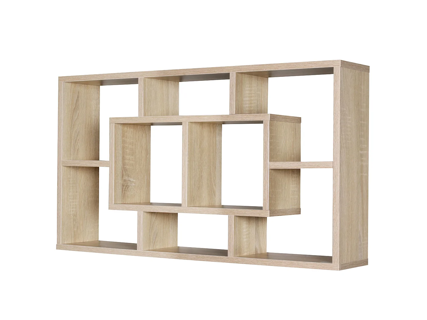 Étagère Murale 85x47,5x16 cm Étagère Suspendue Flottante Design Moderne