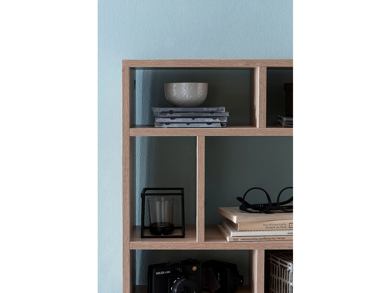 Étagère Murale 75x51x16 cm Étagère Suspendue Flottante Design Moderne