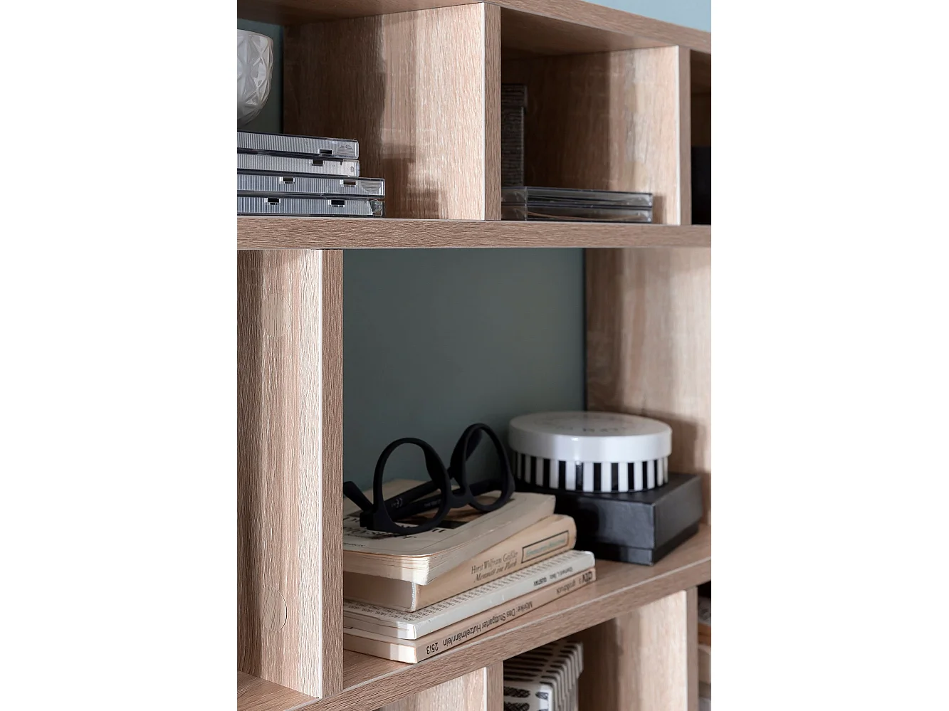 Étagère Murale 75x51x16 cm Étagère Suspendue Flottante Design Moderne