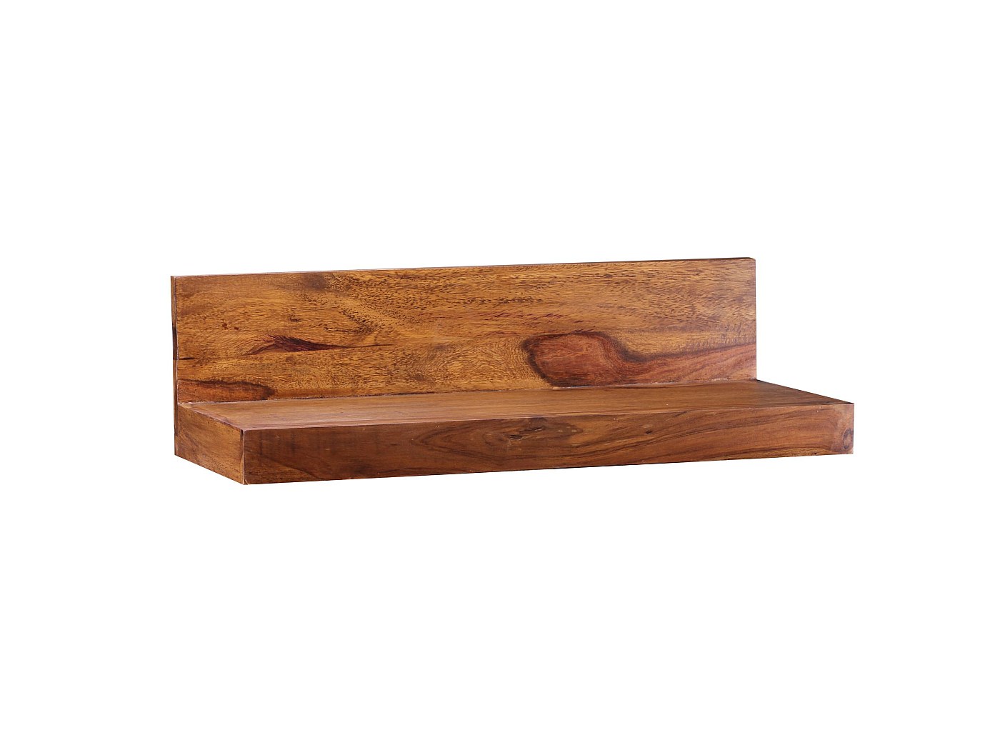 MÖNKE Support Mural Pour Disques Vinyles – Un élégant Rebord En Bois Massif – Cette étagère Pour Disques Vinyles Peut Contenir Des Disques De N'importe Quelle Taille (marron